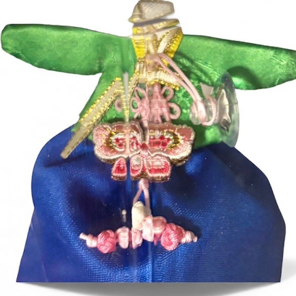🎒BTS SALE📚 Traditional Korean Hanbok Design Sachet Air Freshener in Clear Displa
